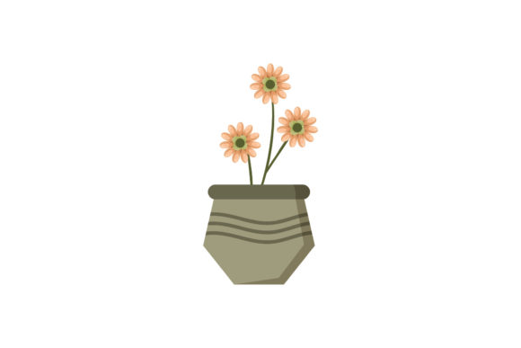 Bringing the Jungle Indoors: Beauty Tropical Illustrations Floral Pot