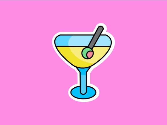 Discotheque Cocktail Illustrations: A Design Asset for Every Project