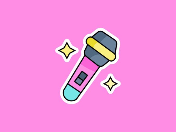 Discotheque Microphone Illustrations: Your Ultimate Design Toolkit