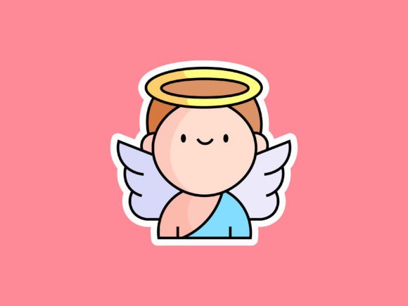 Easter Angel Illustrations: Versatile Design for Spring