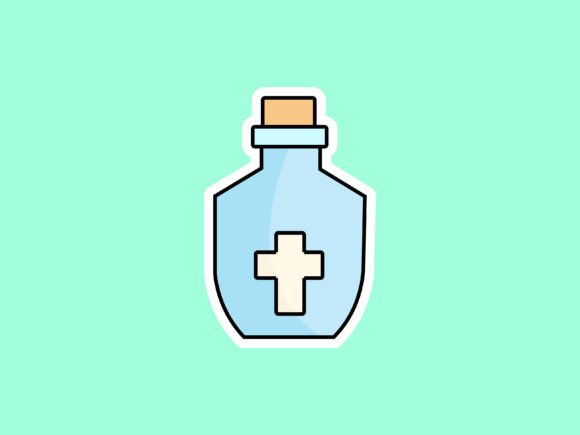 Easter Holy Water Illustrations: A Design Asset for Spring Projects