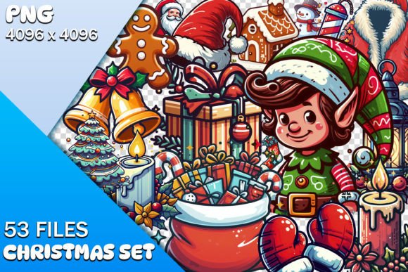 Infusing Holiday Projects with Charming Christmas Vector Illustrations