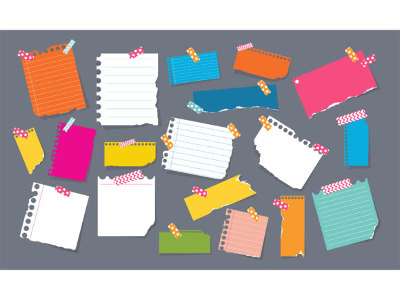 Sticky Note Illustrations: Versatile Design Assets for Creators