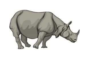 Stunning Rhinoceros Illustrations for Your Creative Projects